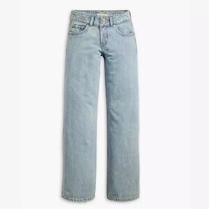 Levi’s super low loose jeans
